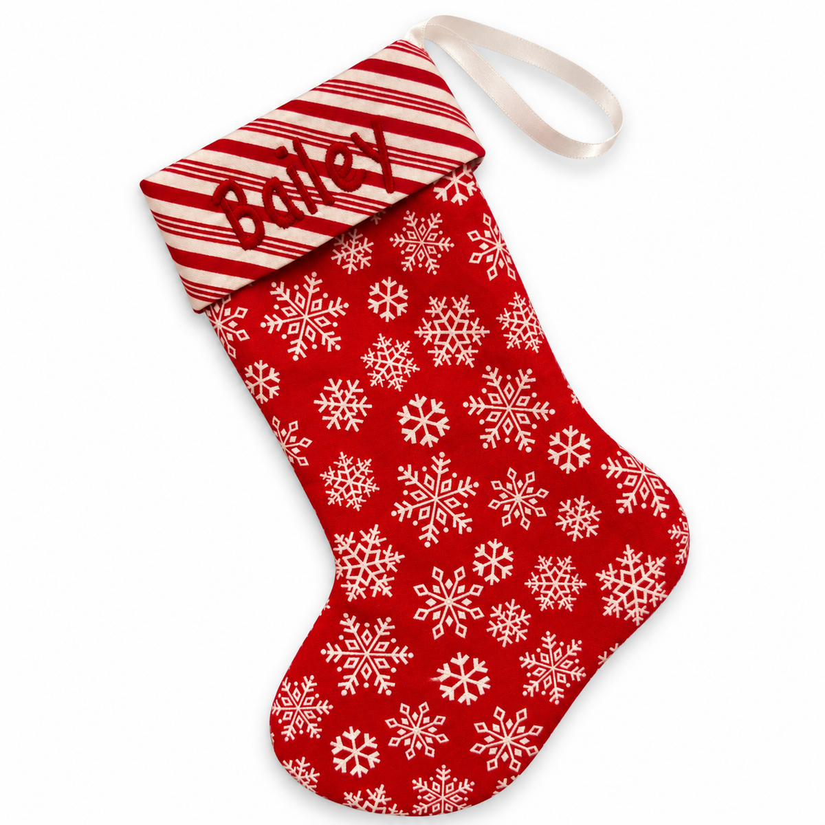 Personalized Dog Christmas Stocking - Bailey