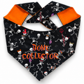 Black with Skeletons Bone Collector Dog Bandanna