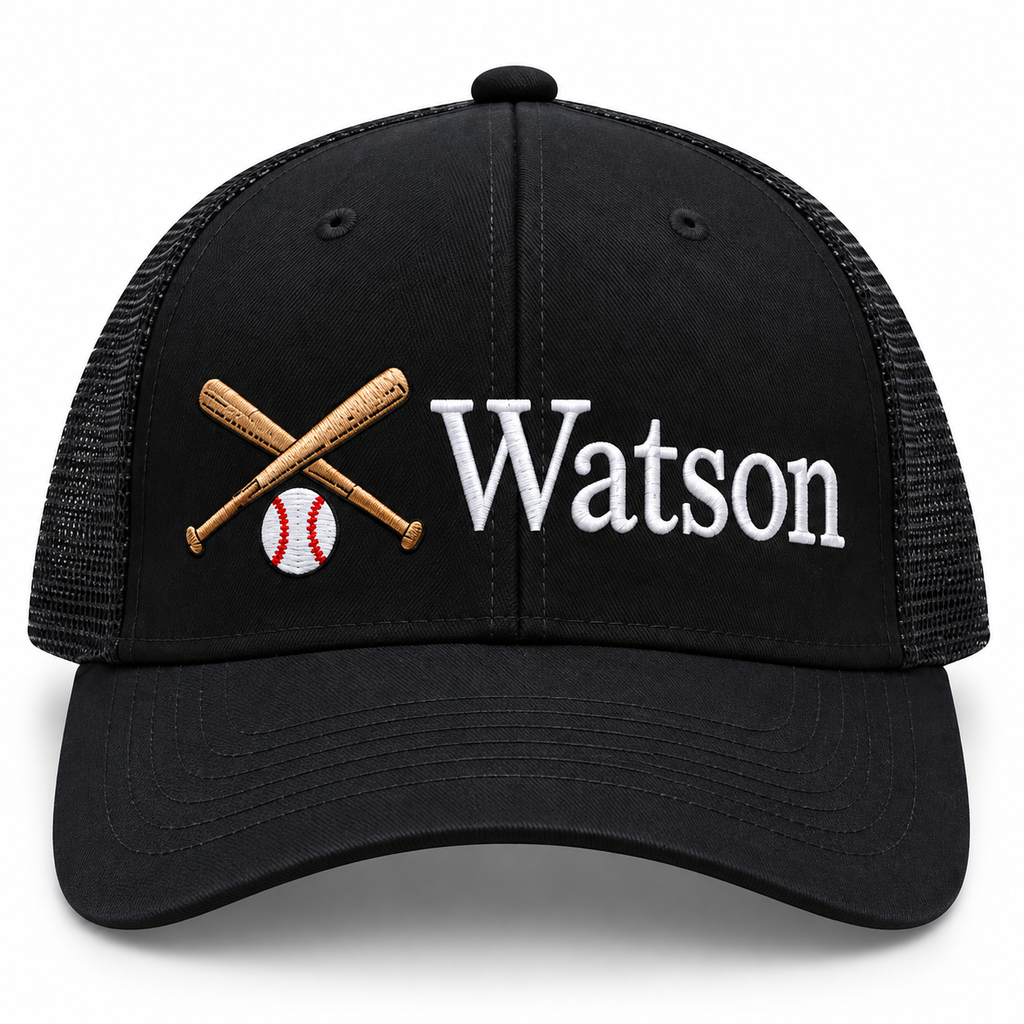Personalized Sports Cap - choose your Sport & Cap Color