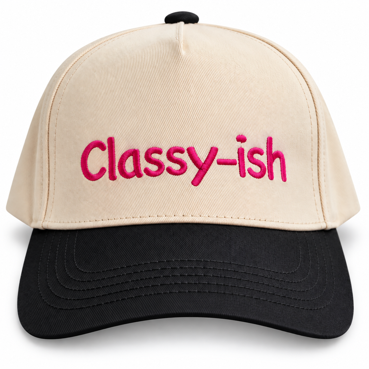 Classy-ish Embroidered Cap