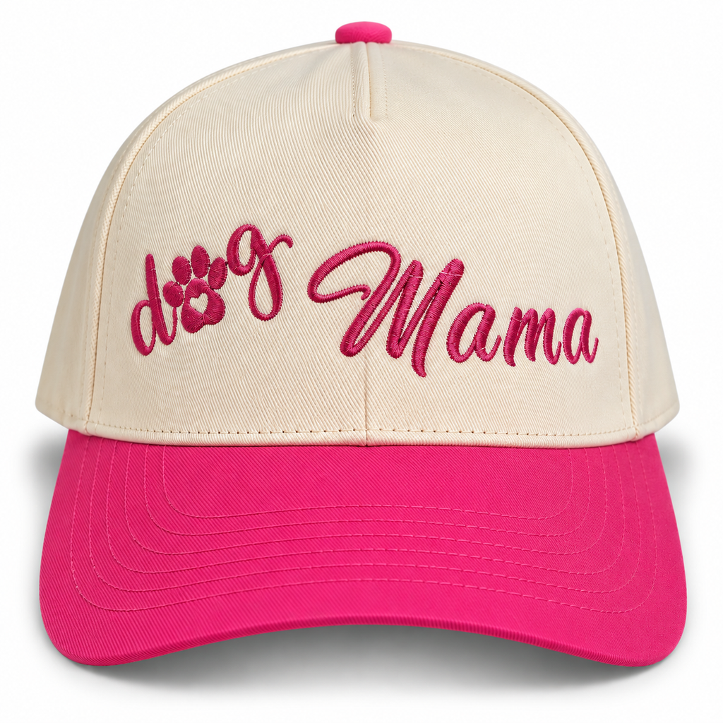 Dog Mama Embroidered Cap