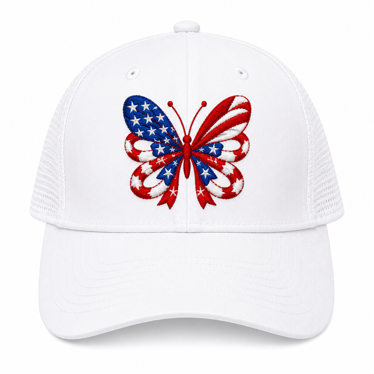 Patriotic Butterfly Cap